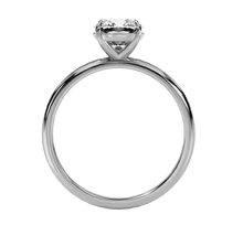 Load image into Gallery viewer, 1.5 CT Cushion Lab Grown Diamond Solitaire Engagement Ring 14K
