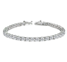 Load image into Gallery viewer, 11CT Round Lab Grown Diamond Tennis Bracelet
