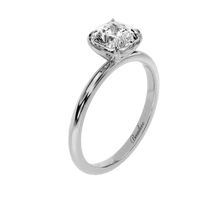 Load image into Gallery viewer, 1.5 CT Cushion Lab Grown Diamond Solitaire Engagement Ring 14K
