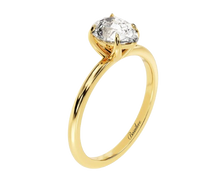 Load image into Gallery viewer, 1.5 CT Pear Lab Grown Diamond Solitaire Engagement Ring 14K
