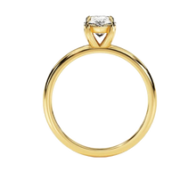 Load image into Gallery viewer, 1.5 CT Pear Lab Grown Diamond Solitaire Engagement Ring 14K
