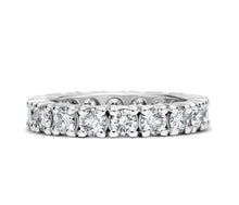 Load image into Gallery viewer, 2CT Round Eternity Lab Grown Diamond Band Ring 14K
